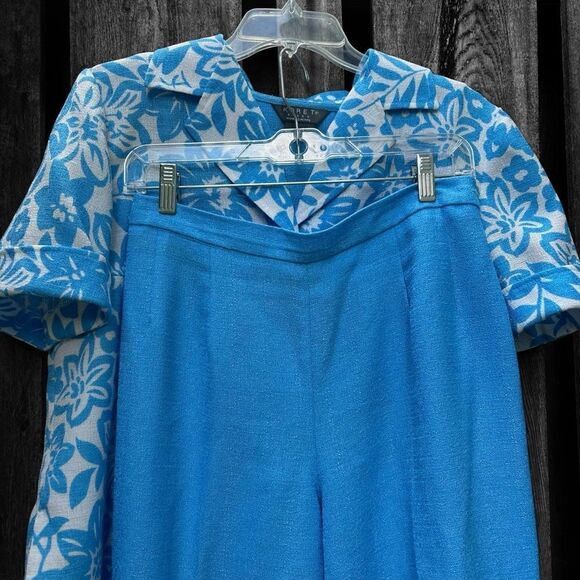 Koret Women's Dress Vintage 3 Piece Pantsuit Size 14 WP - Picture 3 of 11